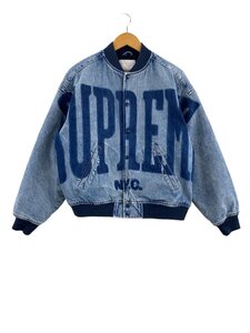 Supreme Supreme23SSWashed Knocout Denim Varsity JacketSIDG