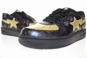 BAPE STA  A BATHING APE BAPESTA 24KARATS BLACK 28.5cm 24 260502