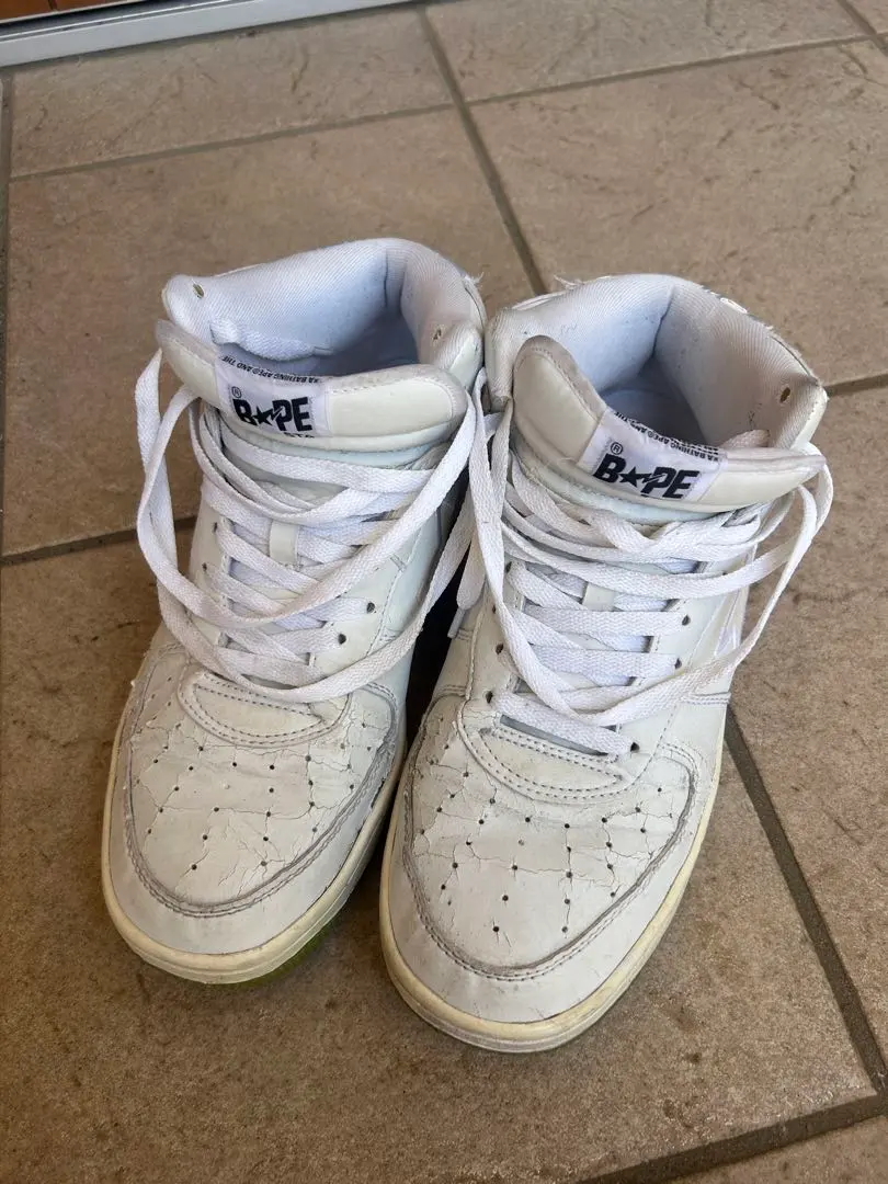BAPESTA ハイカット スニーカー