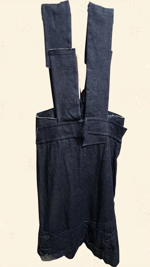 COMME des GARCONS デニム吊りスカート