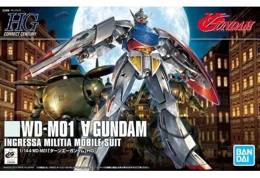 【新品】プラモデル 1/144 HGCC WD-M01 ターンエーガンダム 「∀ガンダム」 [5060401]
