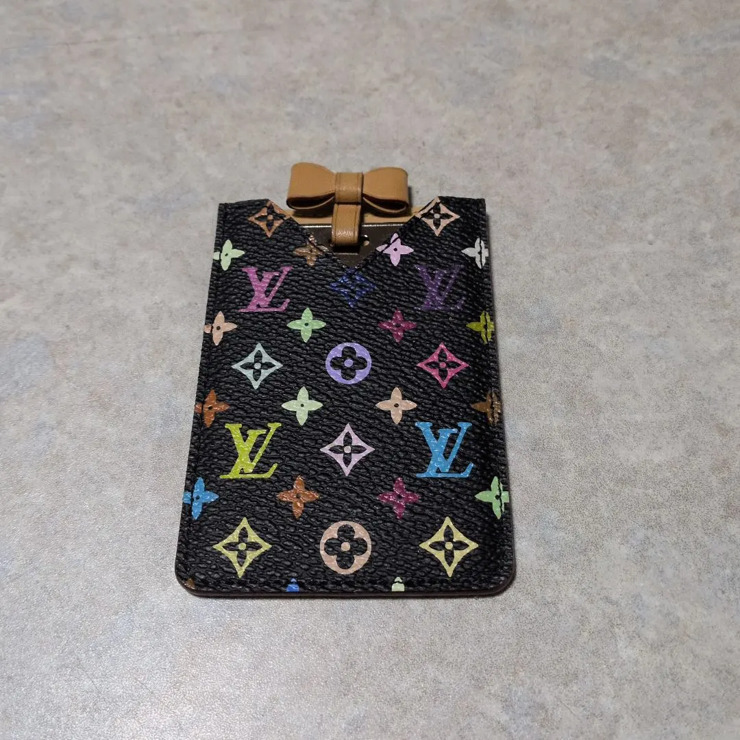 Louis Vuitton モノグラム マルチカラー ブラック ミラー 極美品