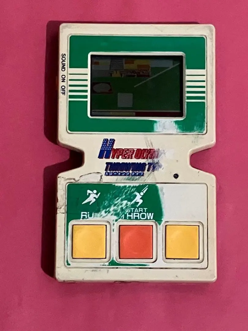【ジャンク】レトロゲーム　ハイパーオリンピック　スローインクタイプ