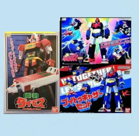 SMP 闘将ダイモス バトルターン セット & 2種類 超電磁マシーンボルテスＶ