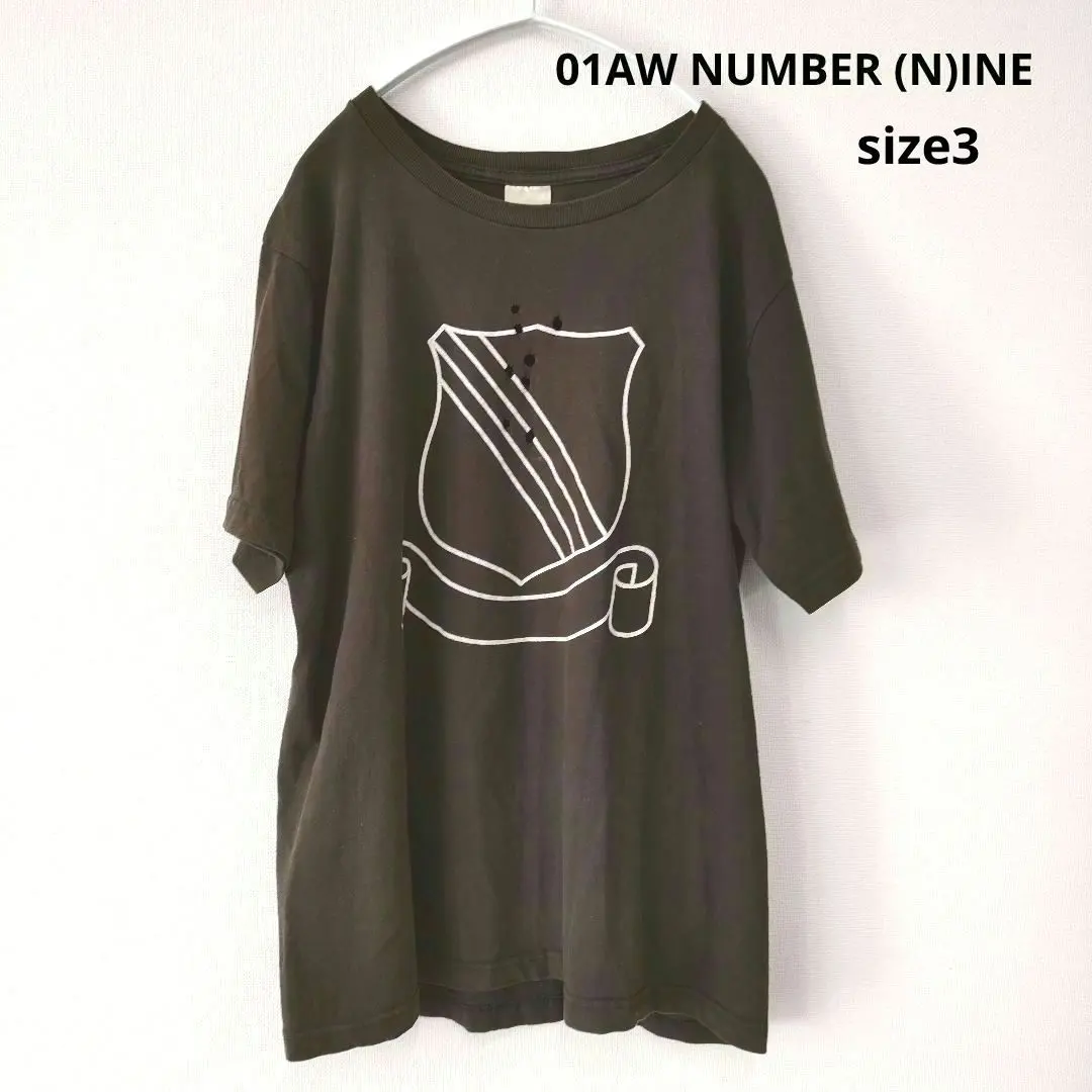 01AW NUMBER (N)INE STANDARD期 エンブレム T 3
