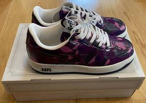 BAPE STA BAPESTA US10 28.0cm PURPLE CAMO 191-033