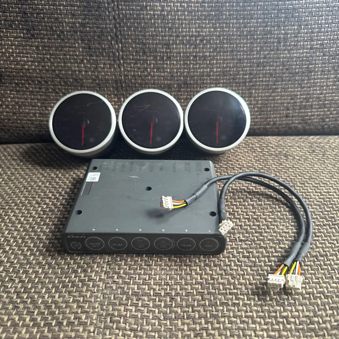Defi 追加メーター 3連 ユニットセット　旧BF
