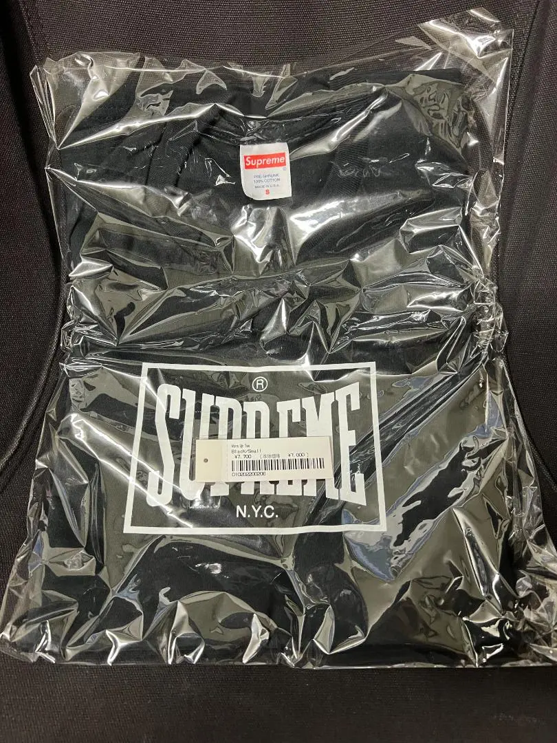 ⭐️未使用品⭐️Supreme Warm Up Tee ブラック S