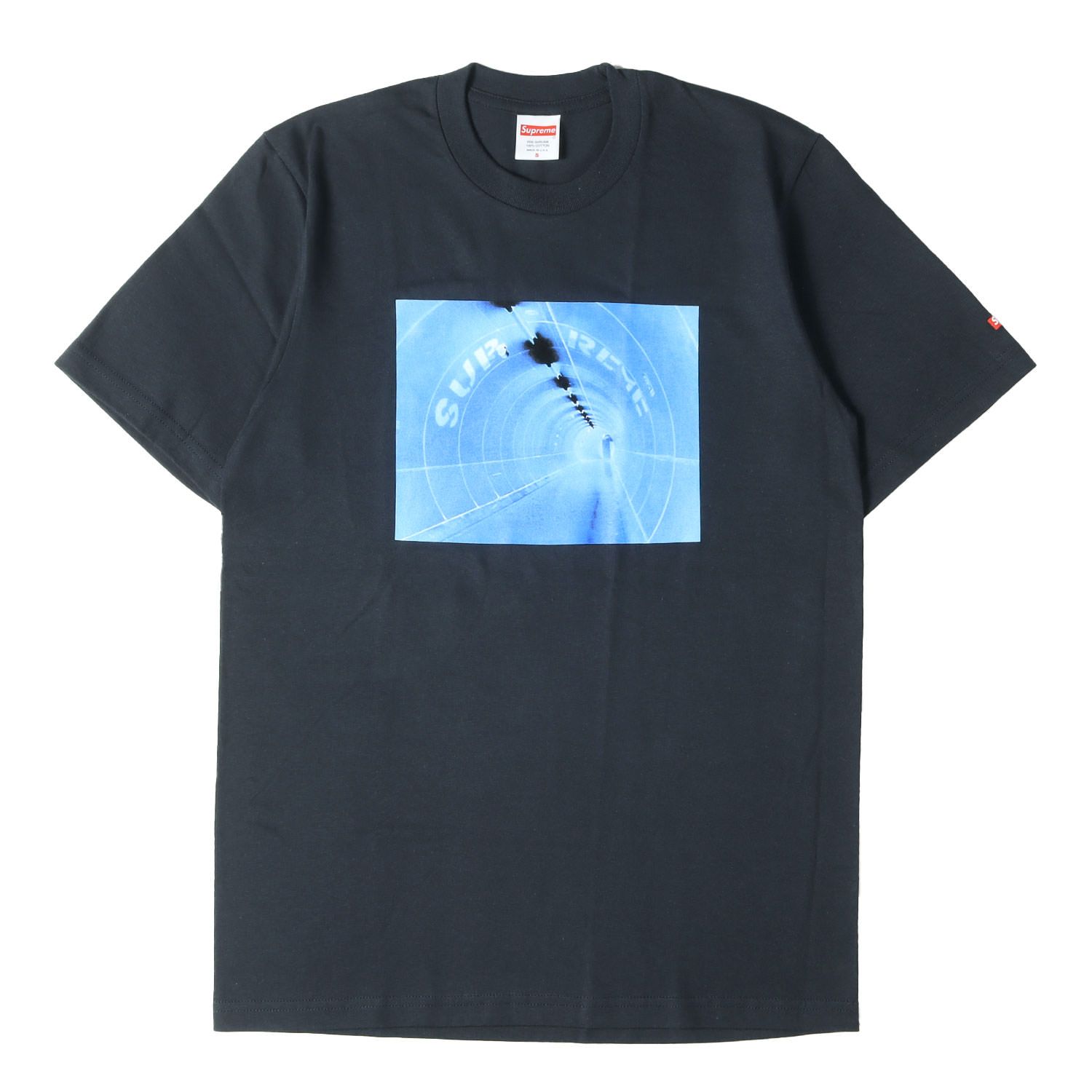 【新品】Supreme シュプリーム Tシャツ ネイビー 紺 サイズ:S | 24SS トンネル グラフィック Tシャツ(Tunnel Tee) | トップス カットソー 半袖【メンズ】