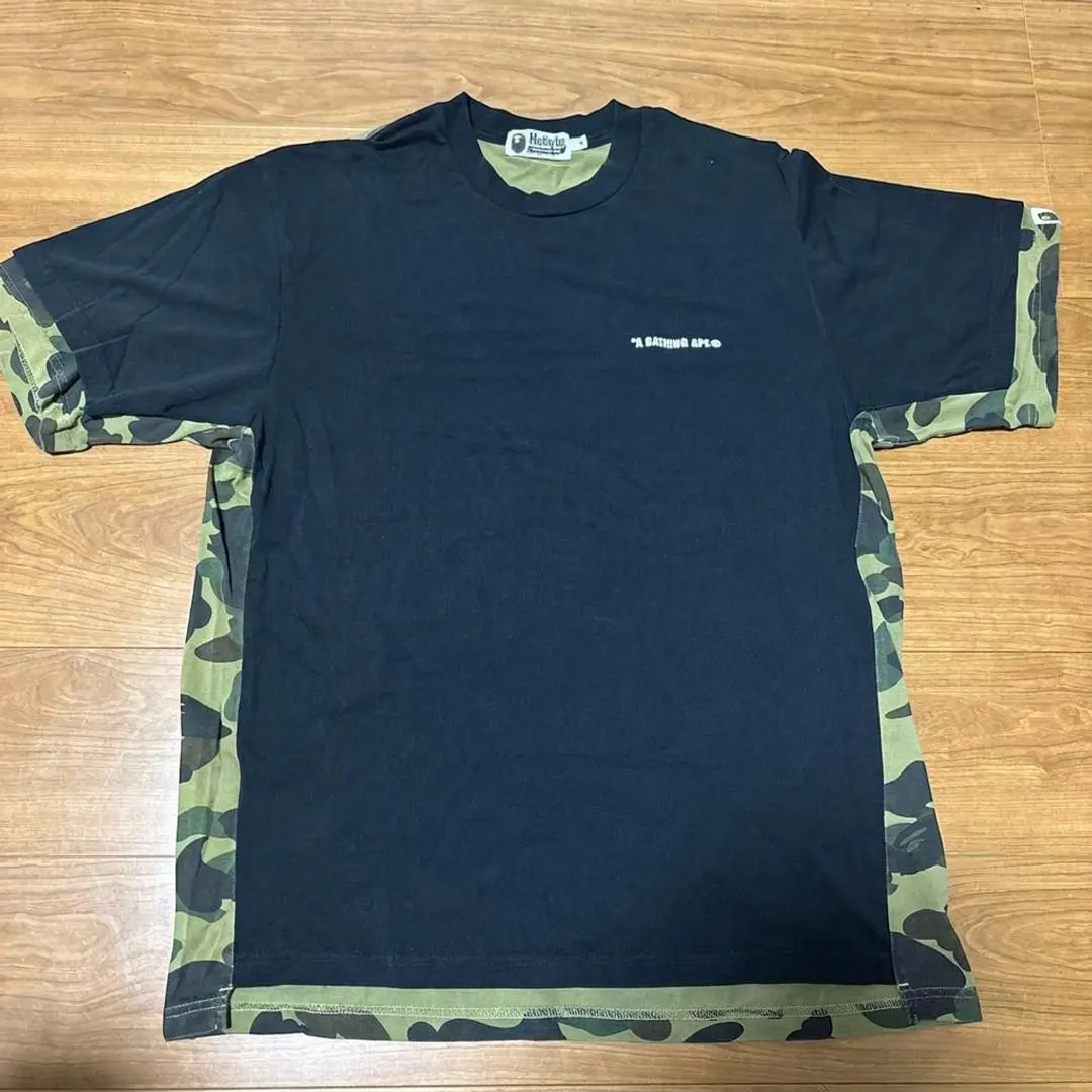 A BATHING APE カモフラージュ柄 Tシャツ Mサイズ