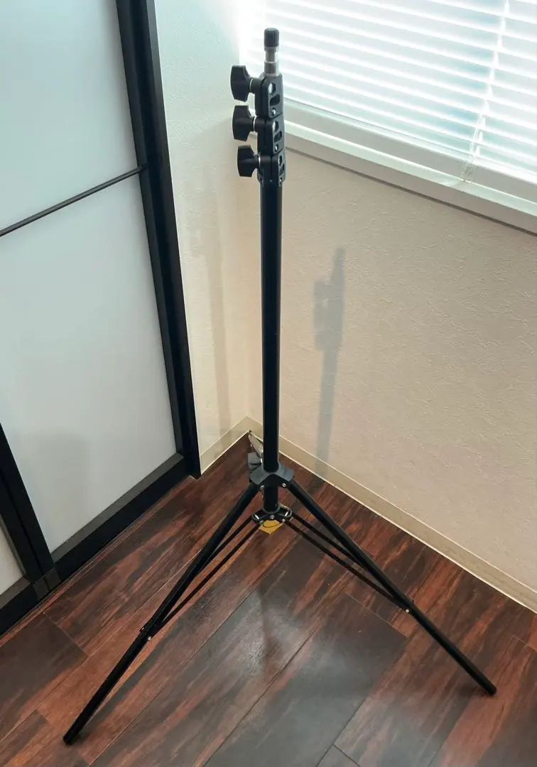 EMART ライトスタンド 三脚 撮影機材 照明スタンド スタジオ機材 ブラック