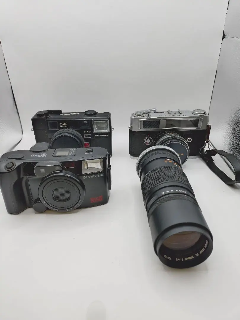 4-985 　カメラまとめ　ジャンク　オリンパス　マミヤ　CANONレンズ