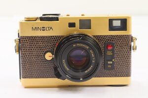 Used Minolta CLE Camera Japan MINOLTA CLE GOLD LIMITED M-ROKKOR 40mm F2 8086-Y