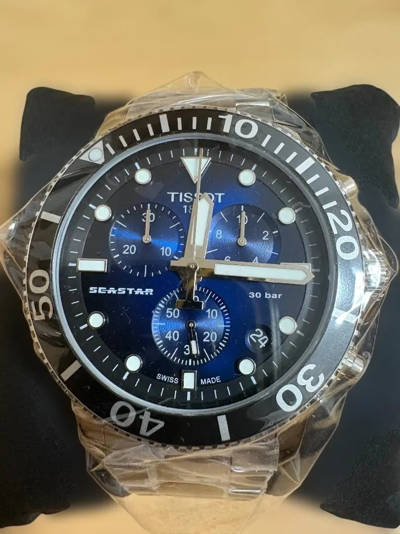 【新品・未使用！】TISSOT SEASTAR クロノグラフ 腕時計