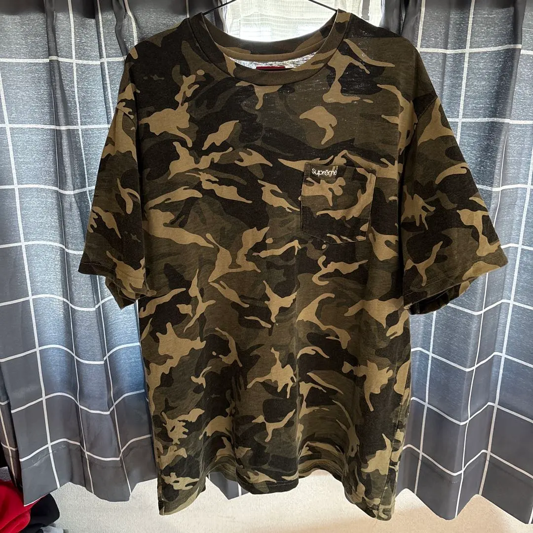 Supreme カモフラージュ Tシャツ Lサイズ