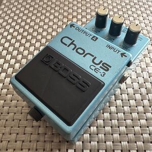 Pedales de guitarra BOSS de segunda mano de Japón BOSS CE-3 Chorus Made in TAIWAN