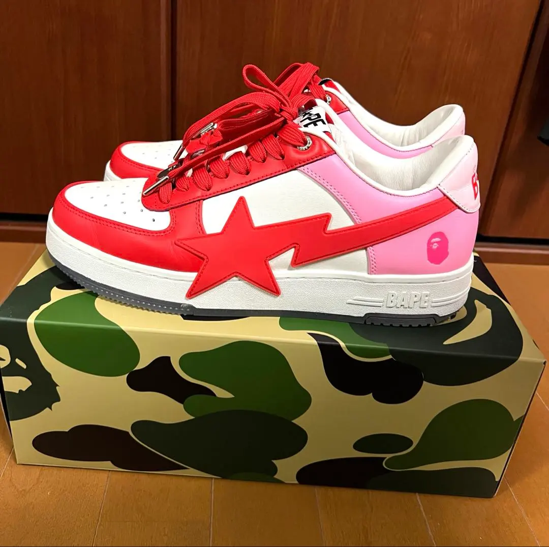 A BATHING APE アベイシングエイプ BAPESTA OS スニーカー