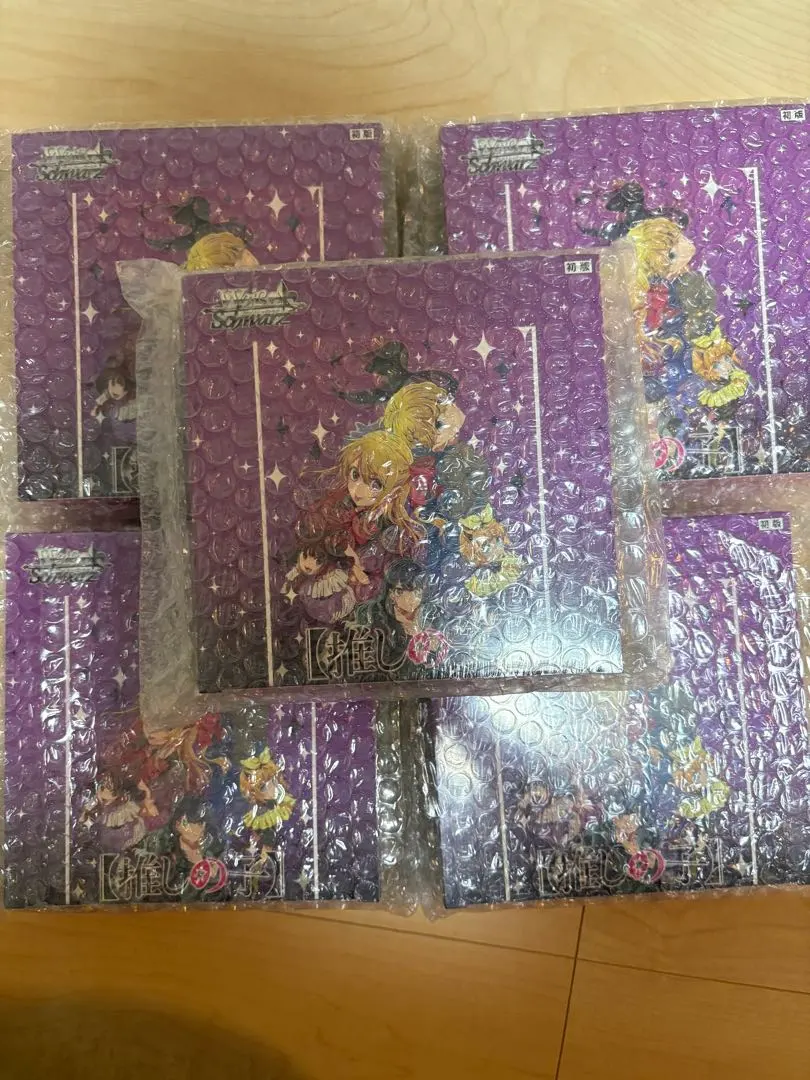 ヴァイスシュヴァルツ 【推しの子】 初版 5BOXセット　シュリンク付き