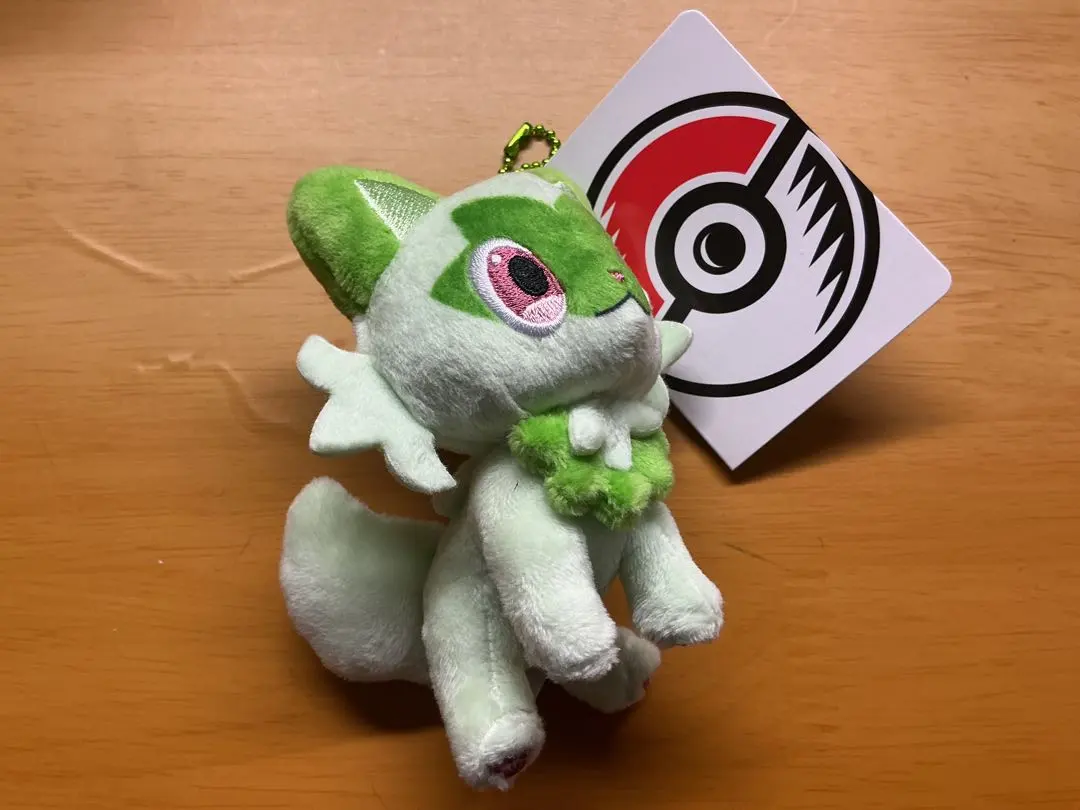ポケモンマスコット　ニャオハ　ポケモンセンターオリジナル　未使用タグ付