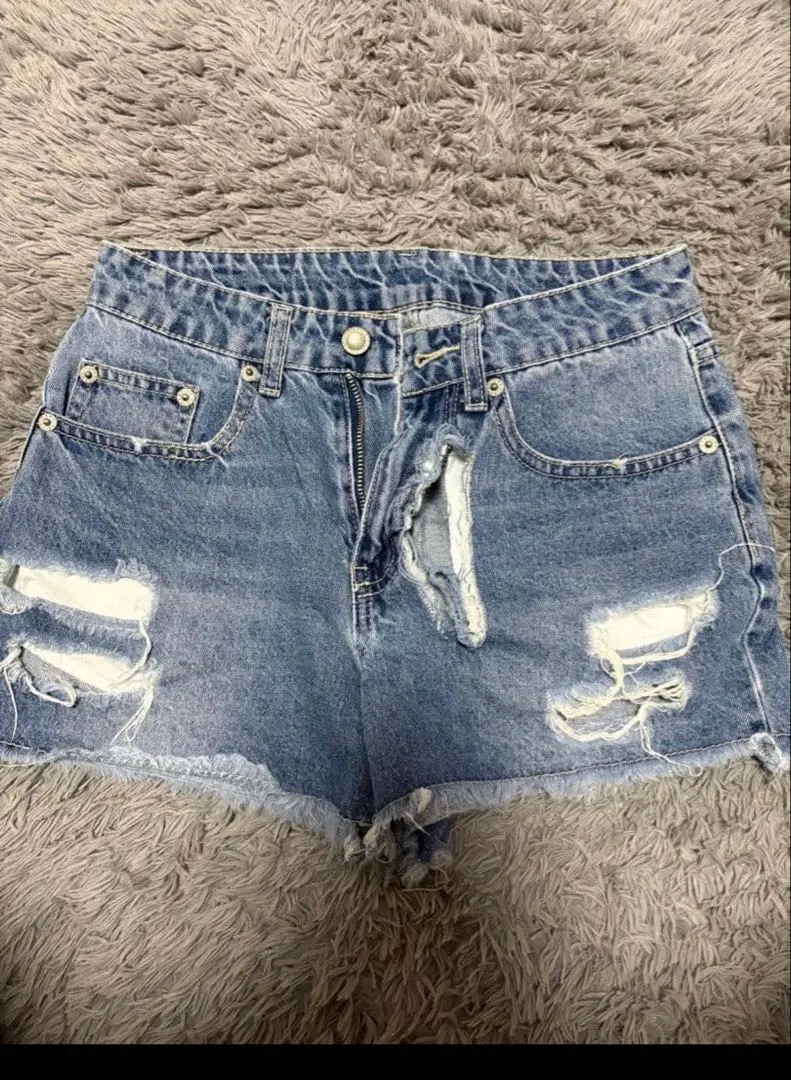 ショートパンツ デニム S