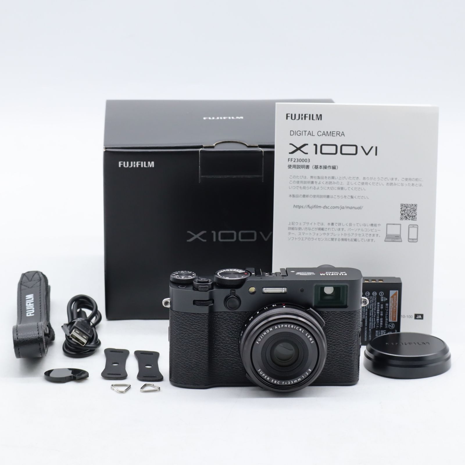 FUJIFILM X100VI ブラック ショット数 338回　極上品