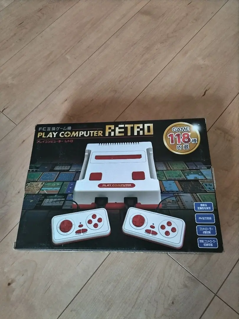 PLAY COMPUTER RETRO FC互換ゲーム機 本体