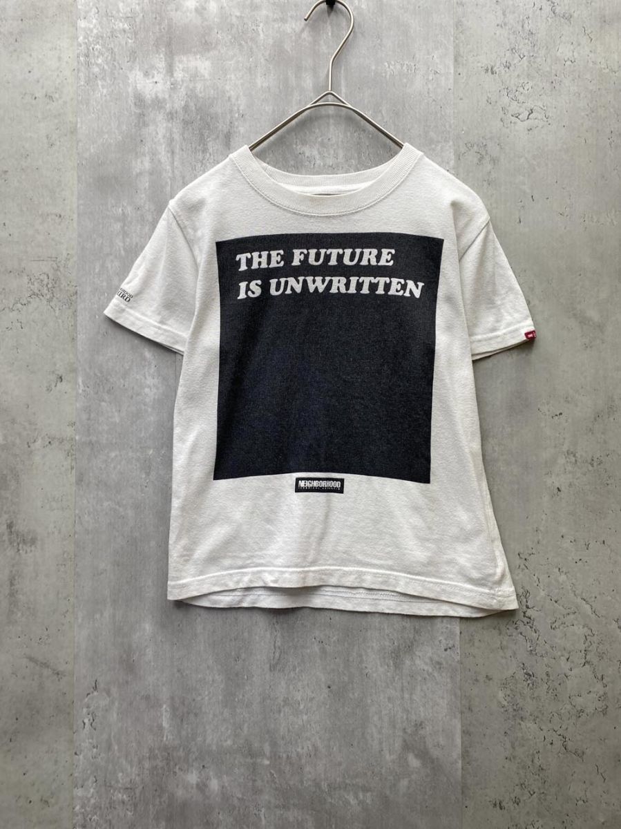 NEIGHBORHOOD ONE THIRD ネイバーフッドワンサード ボックスロゴ キッズ Tシャツ size不明/ホワイト ■◆ キッズ