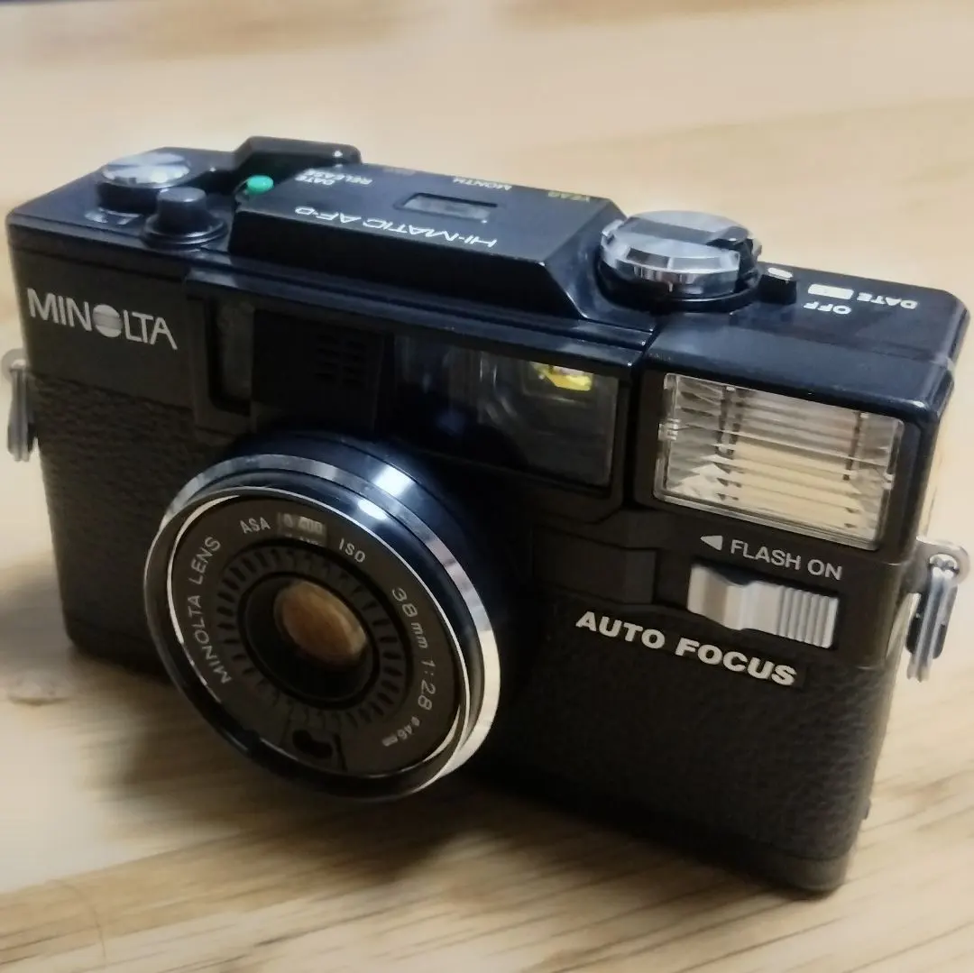 動作確認済 Minolta HI-MATIC AF-D フィルムカメラ