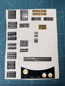 Audio Equipment SONY A