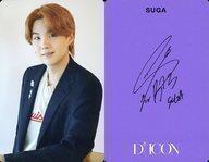 BTS () SUGA()Dicon PHOTOCARD101 BTS