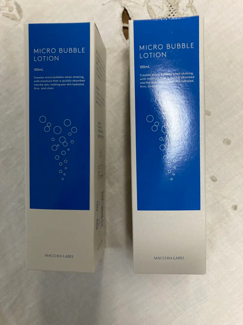 MACCHIA LABEL マイクロバブルローション 100mL 2本セット