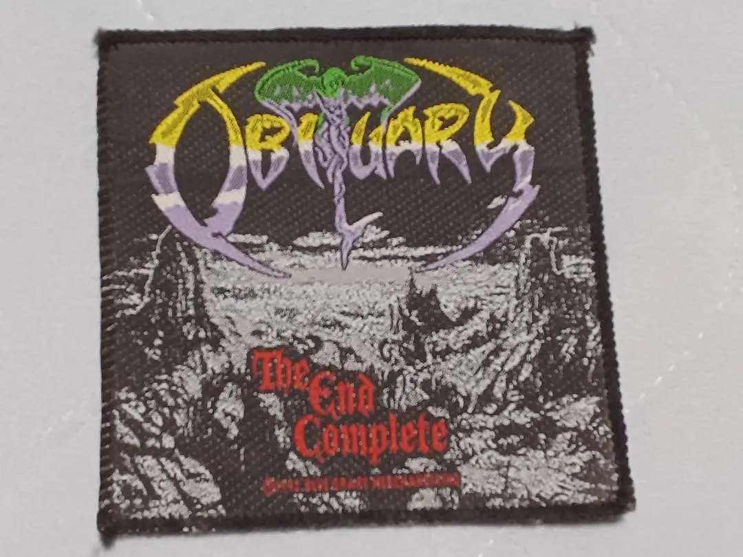 Vintage Obituary The End Complete Patch