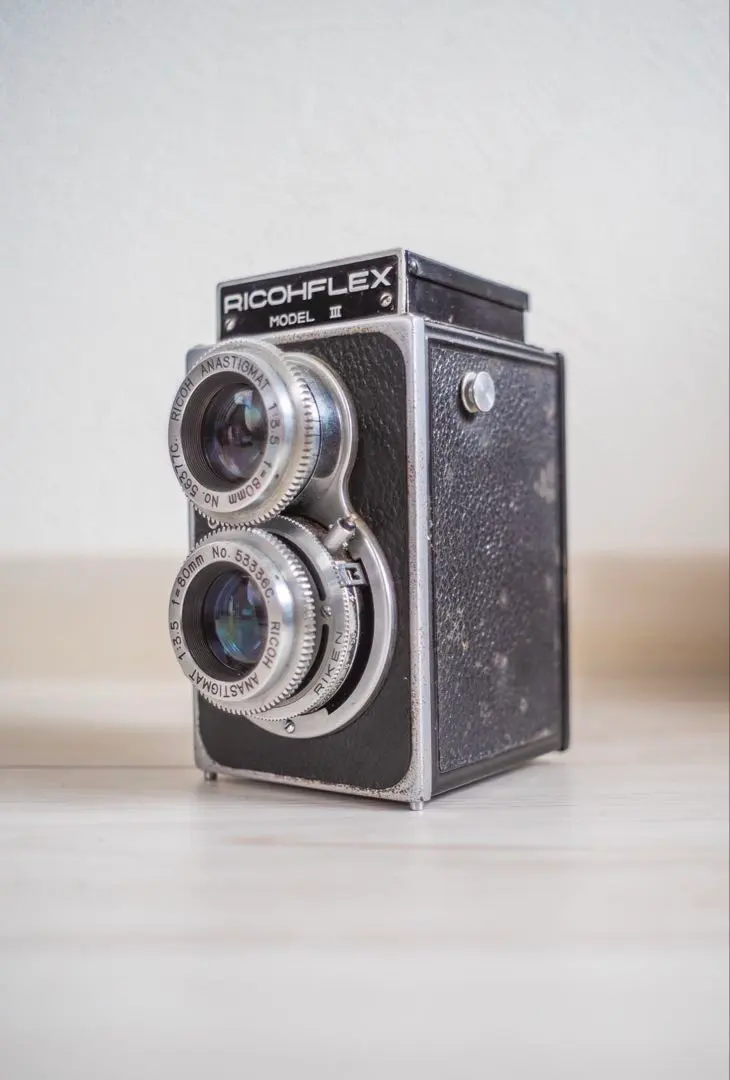 RICOHFLEX MODEL III 二眼レフカメラ 本体（動作確認済み）