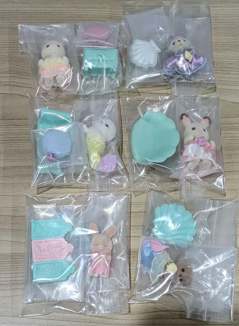 シルバニア　赤ちゃん家具コレクション　ゆめいろマーメイド　全6種♡