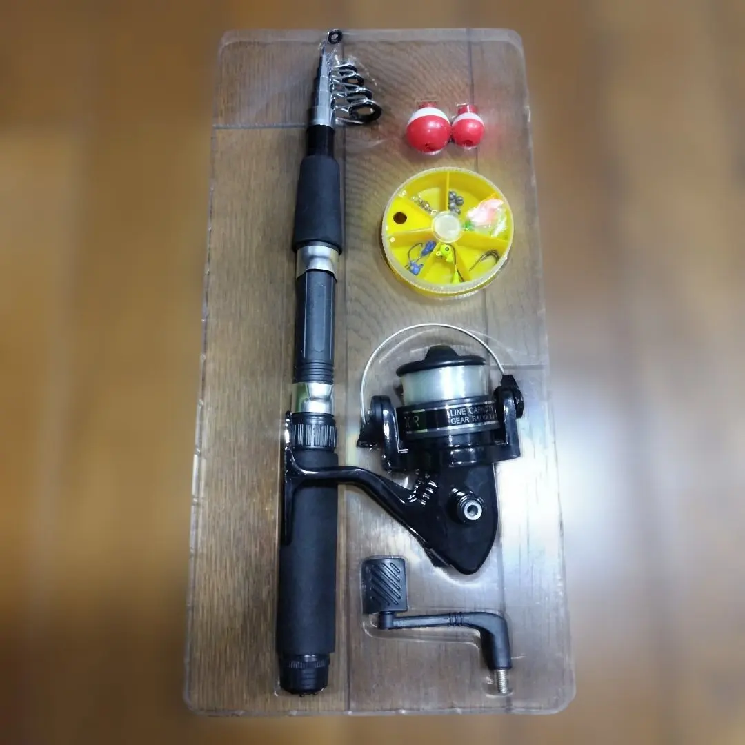 釣り竿セット スピニングリール付き