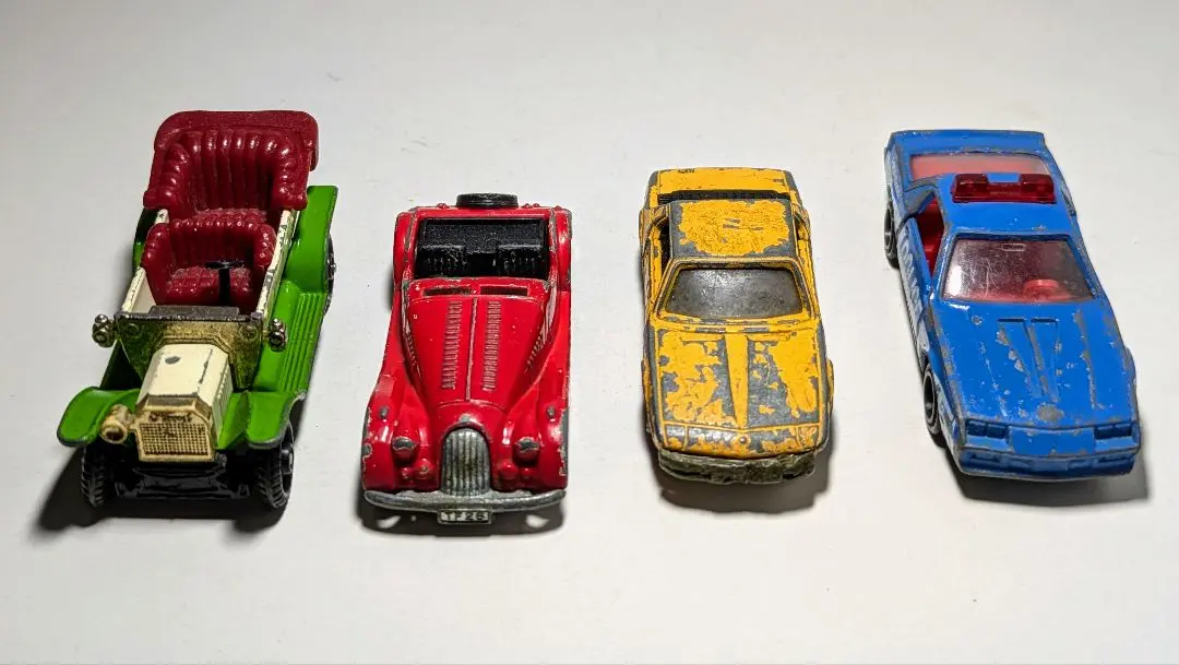 【ジャンク品】青箱トミカ 4台セット 日本製