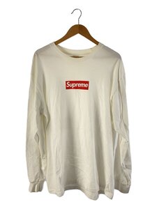 Supreme SupremeBox Logo LS TeeXLWHT