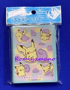 Lanzamientos de Pokémon Center 2018 Ver.2 Ditto Pikachu Card Sleeves