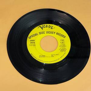 Discos de vinilo japoneses vintage Jimmy Smith The Cat Basin Street Blues 45 rpm Verve Record Vintage 7