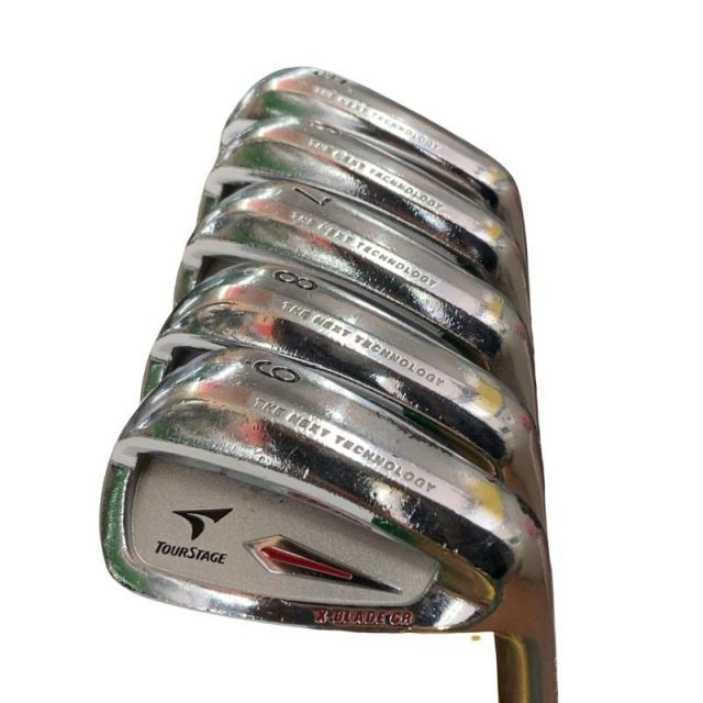 【中古】 ブリヂストン TOURSTAGE X-BLADE GR 6S アイアンセット IR XB-65 (フレックスS) メンズ 男性用 右利き 右用 Cランク ゴルフクラブ