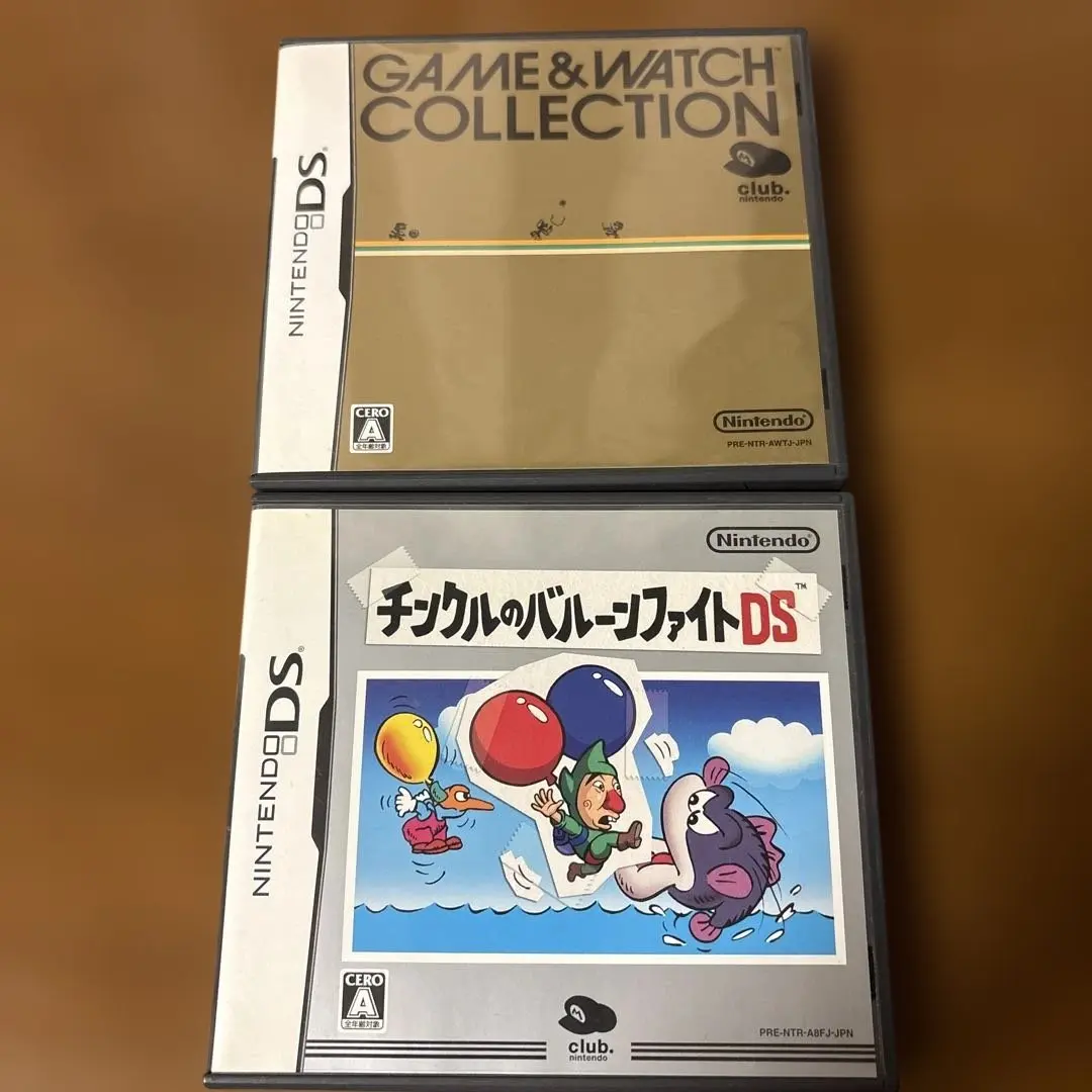 DSソフト非売品2本セット　ゲームウォッチ　チンクル
