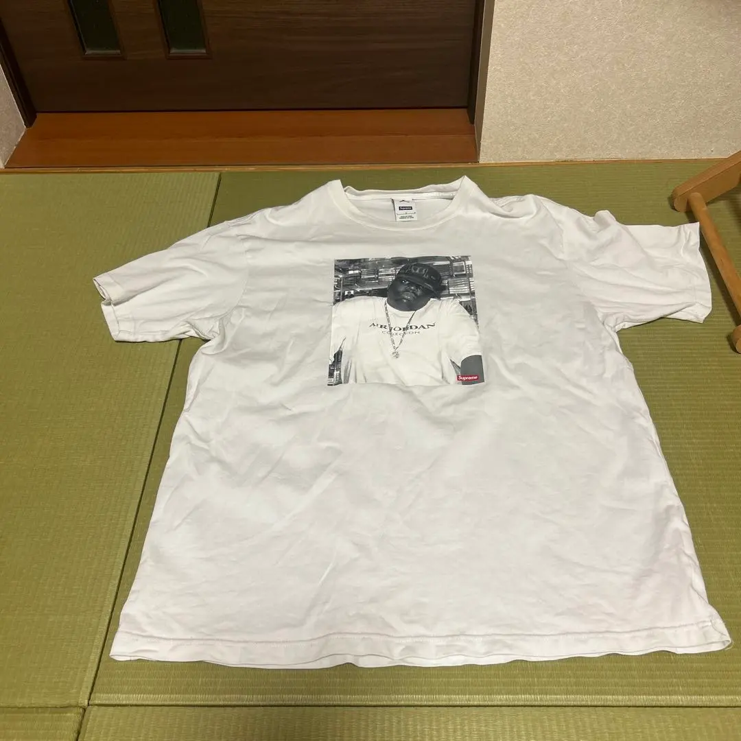 supreme × jordan Biggie S/S top