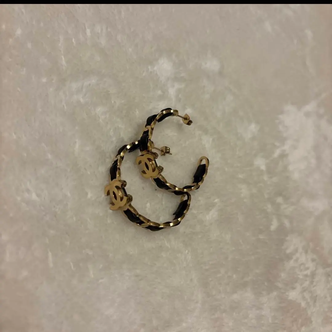 CHANEL ゴールドフープピアス ノベルティー