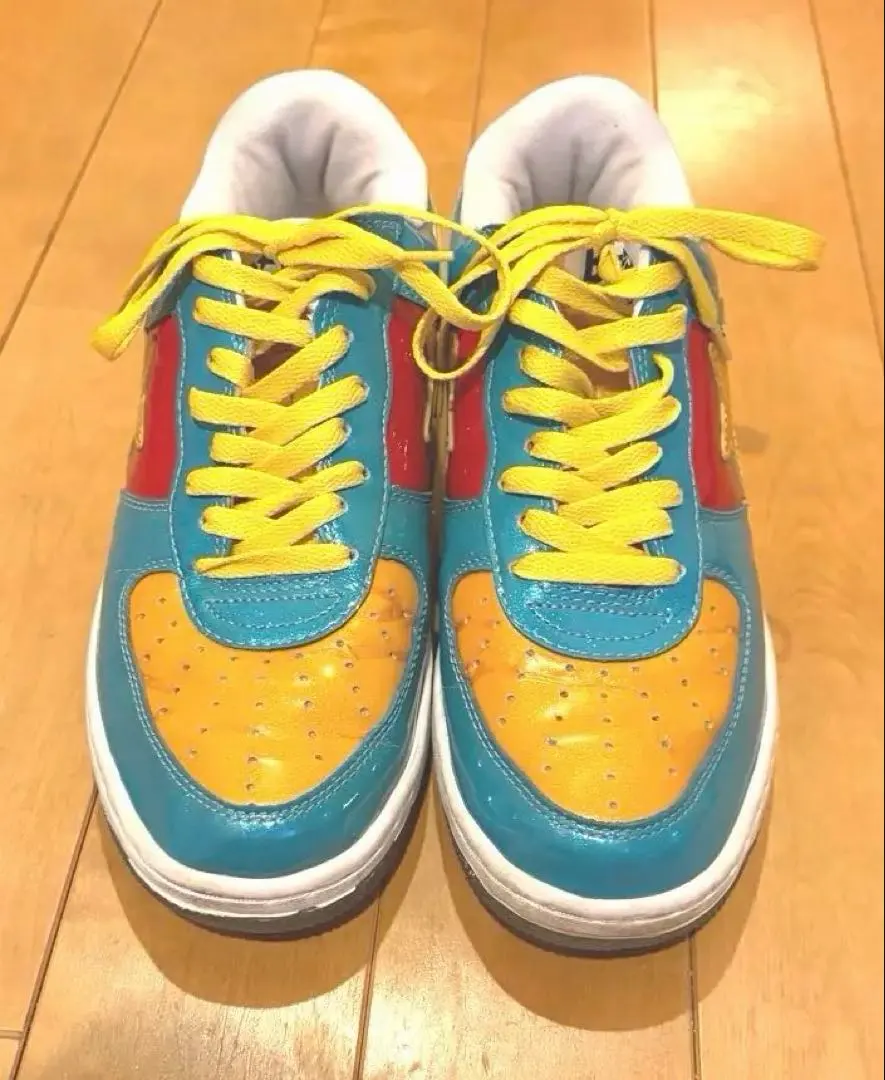 A BATHING APE BAPESTA ラメ エナメル