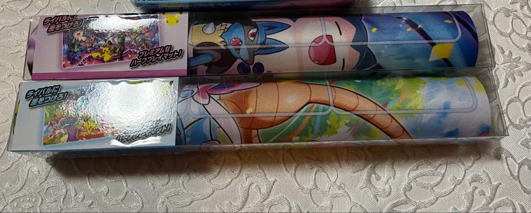 新品　ポケモンカードゲーム ラバープレイマット みんなでおいわい 2種セット