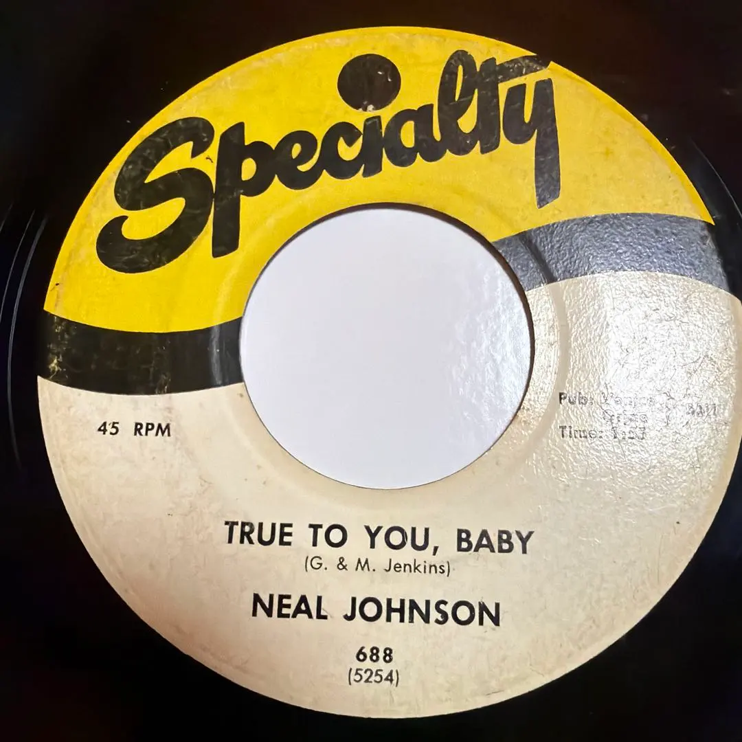 【レアオリジ7】Neal Johnson ニューブリードR&Bモッズ ロカビリー