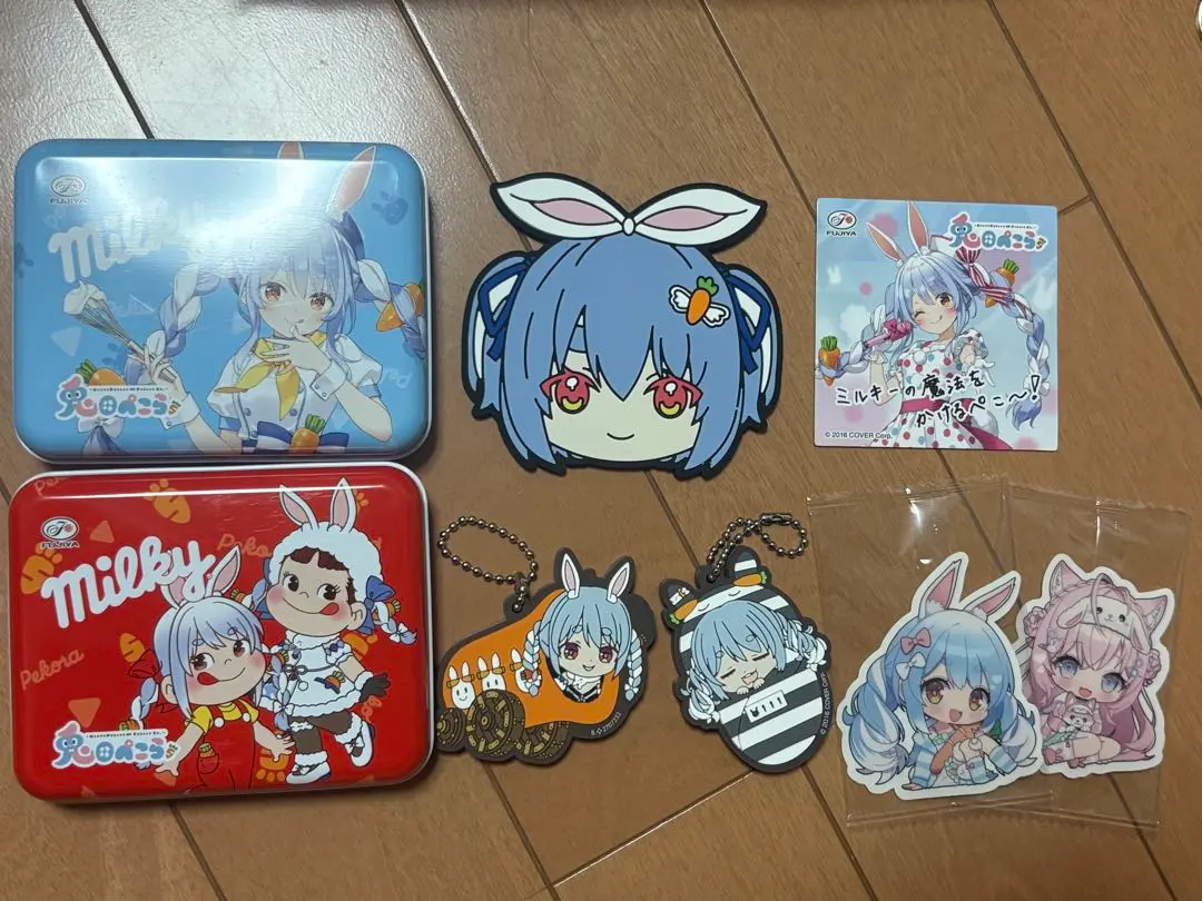 ホロライブ 兎田ぺこら 不二家 ミルキー コラボグッズセット