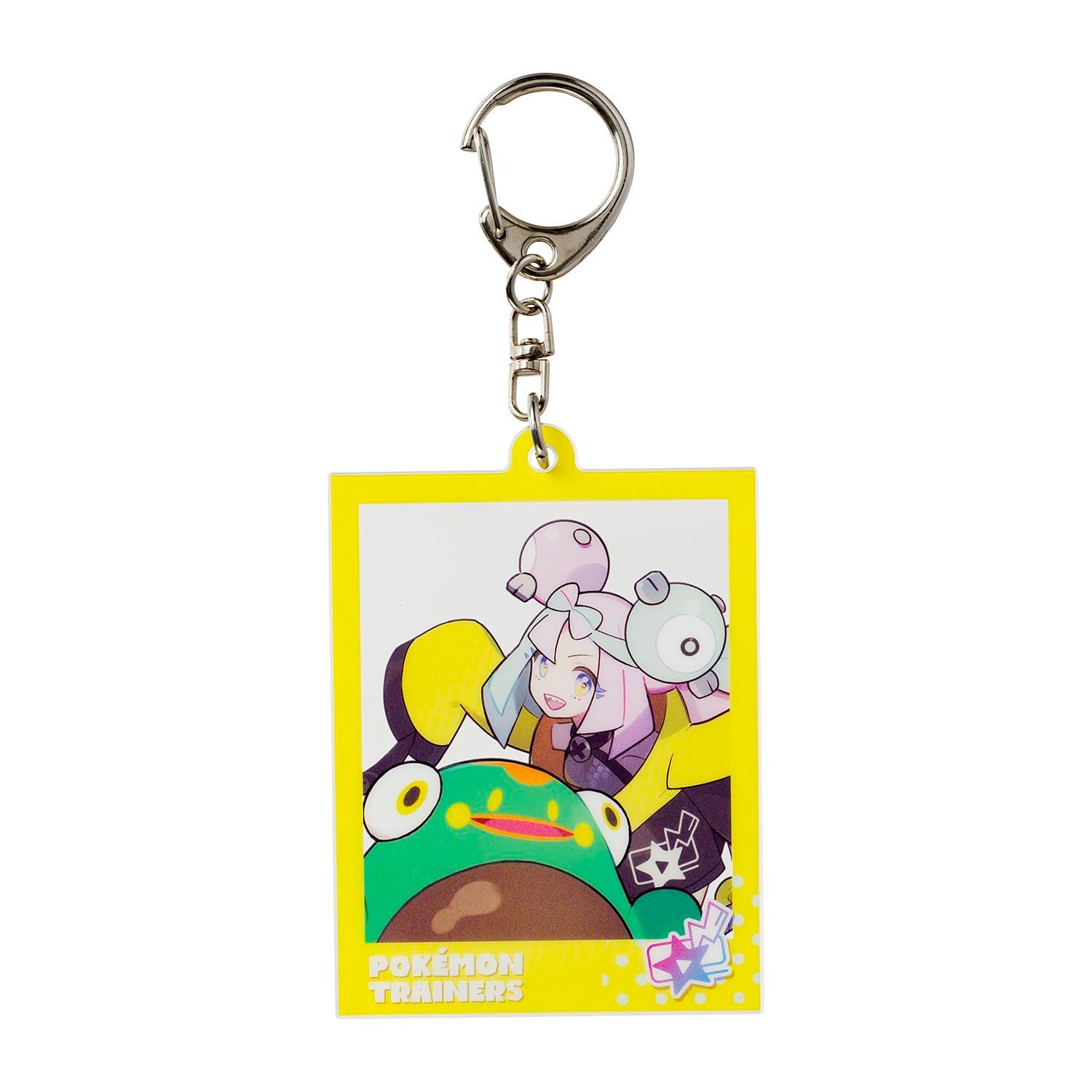 【特価セール】TRAINERS POKEMON ナンジャモ＆ハラバリー フォトフレーム風アクリルキーホルダー ポケモンセンターオリジナル