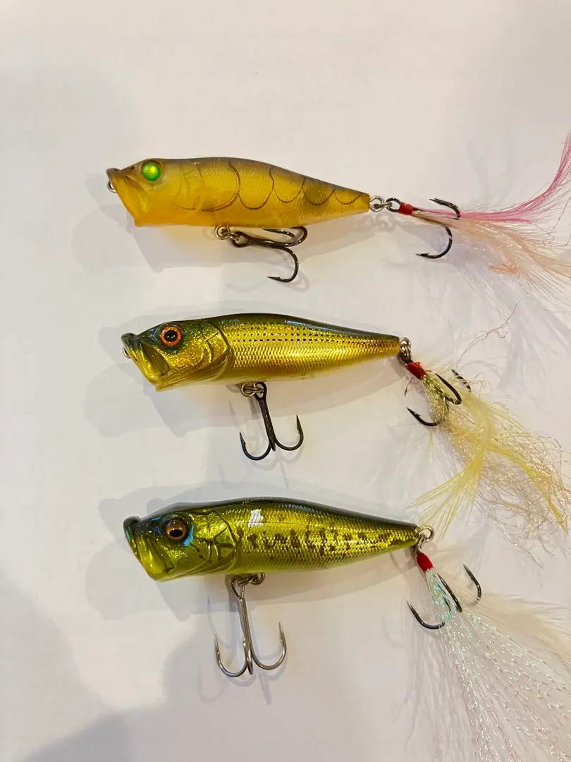 バス釣り　メガバス　popx 3点セット