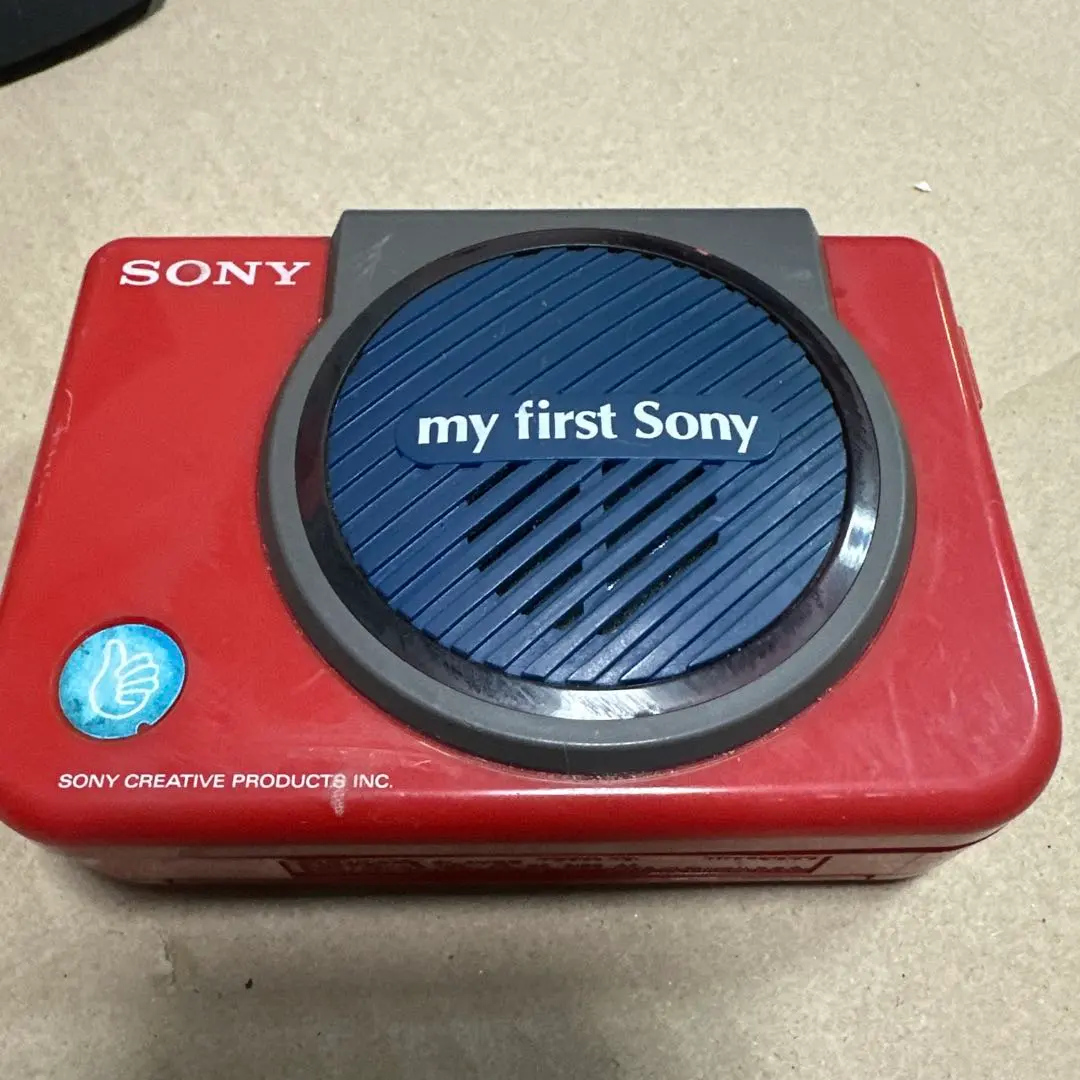 SONY WM-3060 カセットプレーヤー 赤